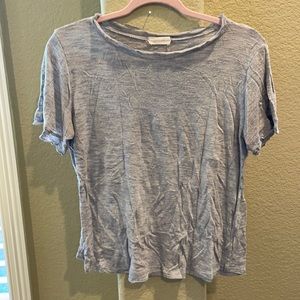Crescent grey colored top